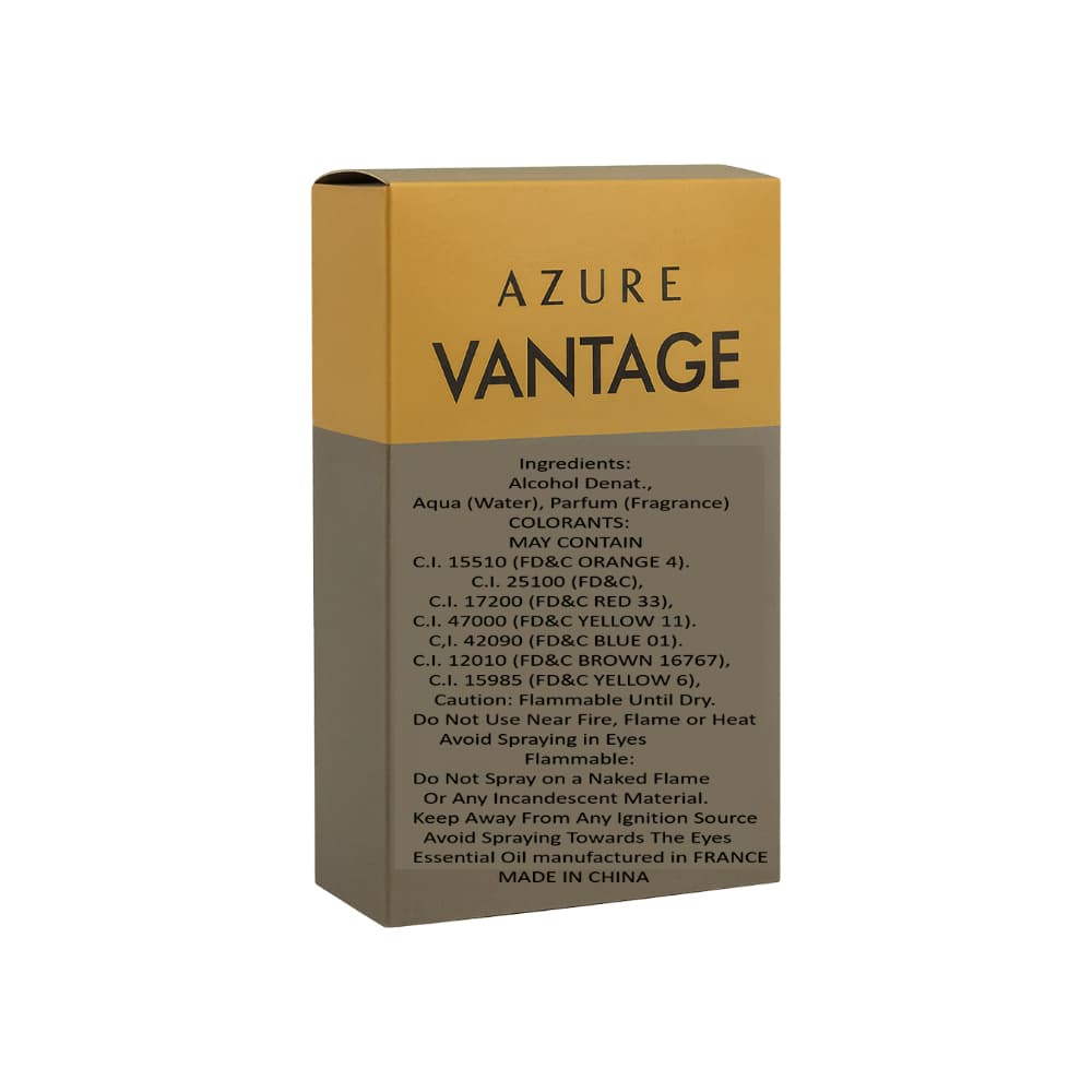 Perfume para hombre Azure Vantage Secret Plus (100 ml) - imagen 2