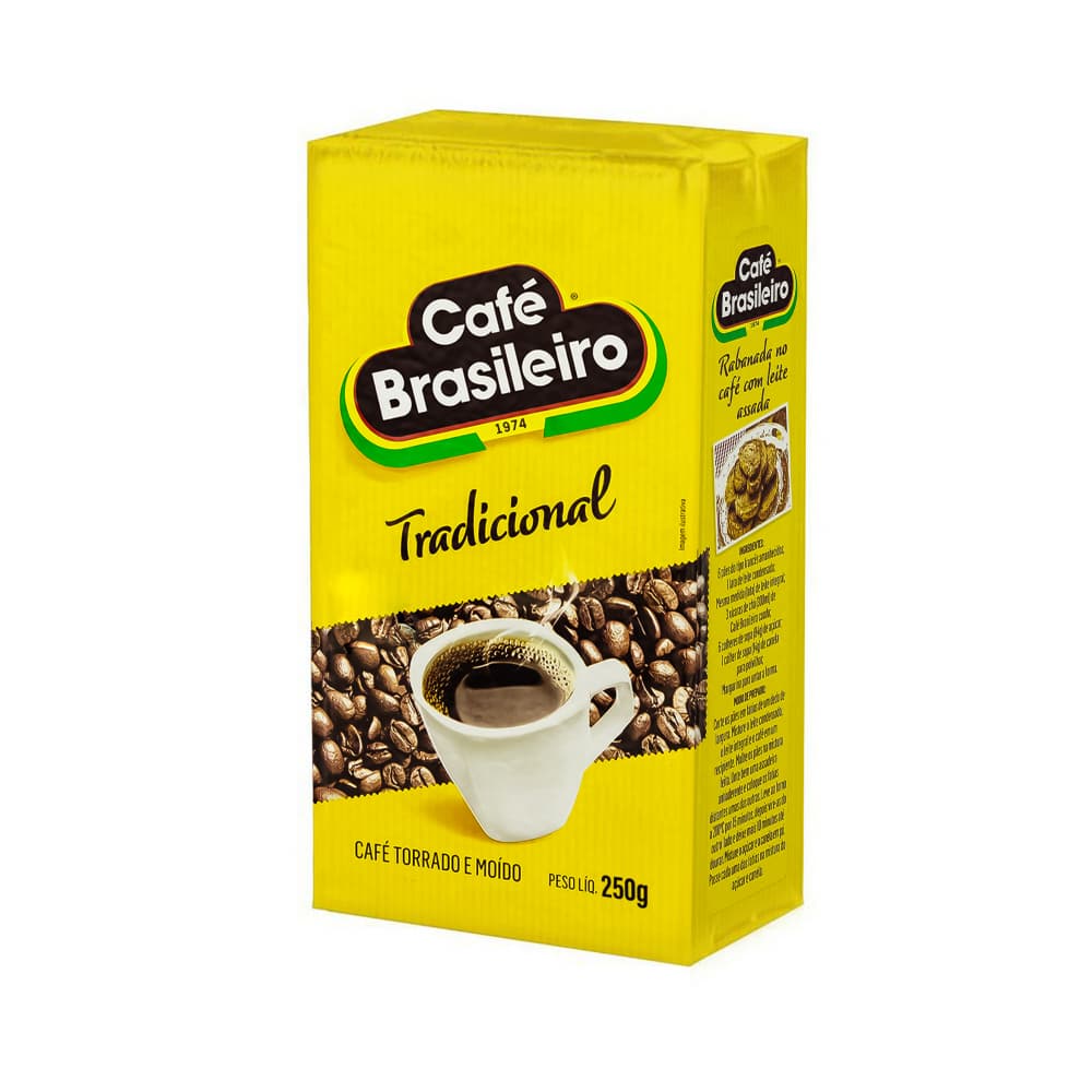 Café tradicional Brasileiro (250 g / 8.8 oz)