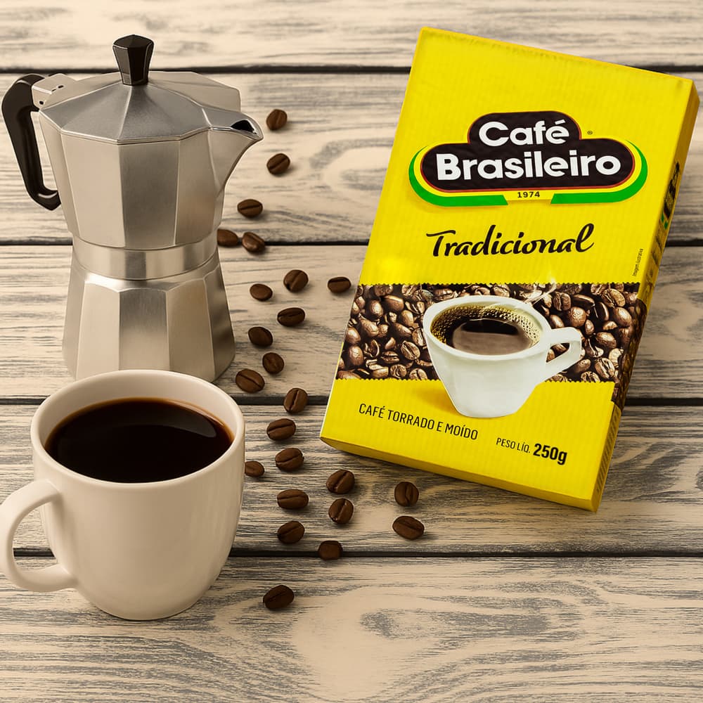 Café tradicional Brasileiro (250 g / 8.8 oz) - imagen 5